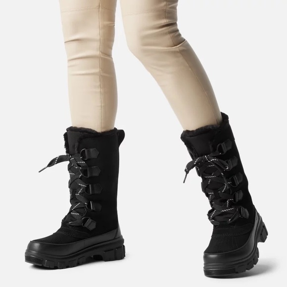 Sorel Tivoli V TALL Waterproof Snow Boots Size 8 - Picture 2 of 10